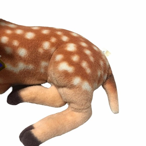 Royal Plush Deer Realistic Stuffed Animal Plush 11x8in Doe Antlers Fawn Easter - Picture 6 of 12